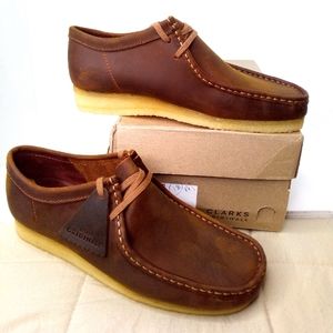 Clarks Men's Wallabee Beeswax Shoe NWT